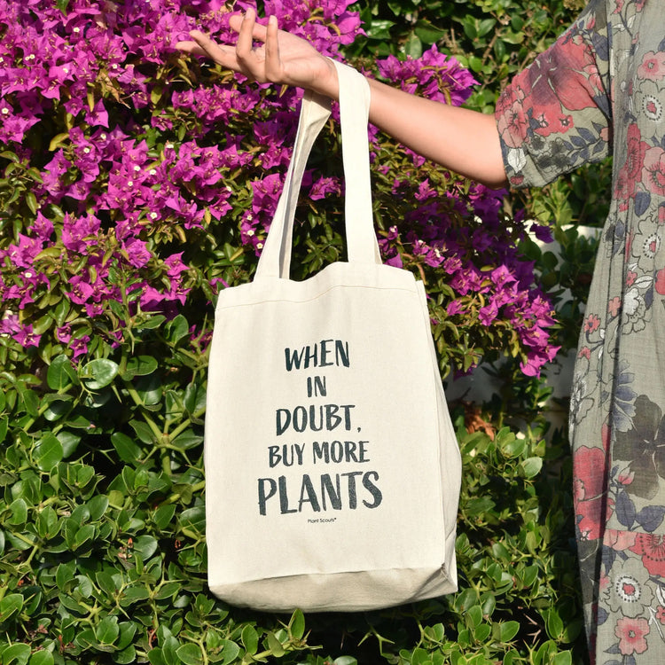 plant related tote bag