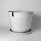 Tapered Planter with Saucer