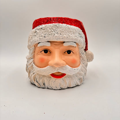 Santa Head Pot