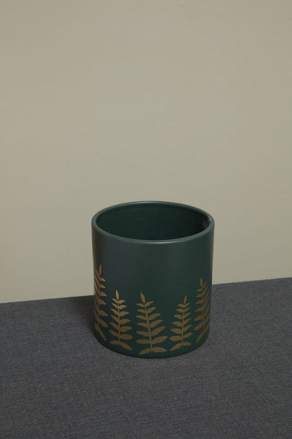 Midwinter Fern Pot