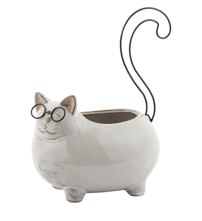 Groovy Cat Planter