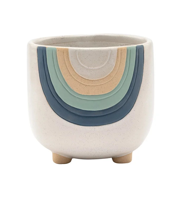 Blue Rainbow Planter