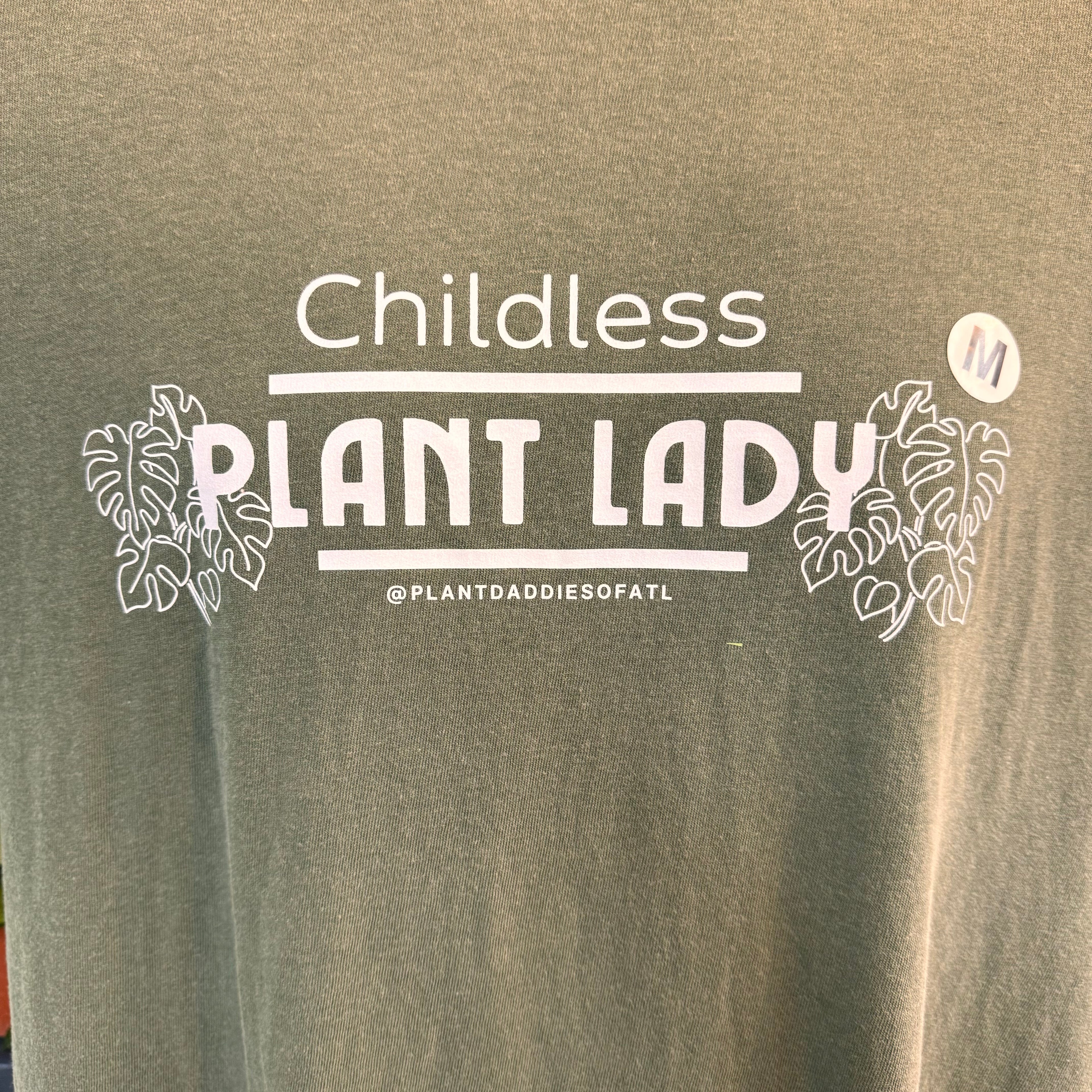 Childless Plant Lady Shirt Moss - LIMITED