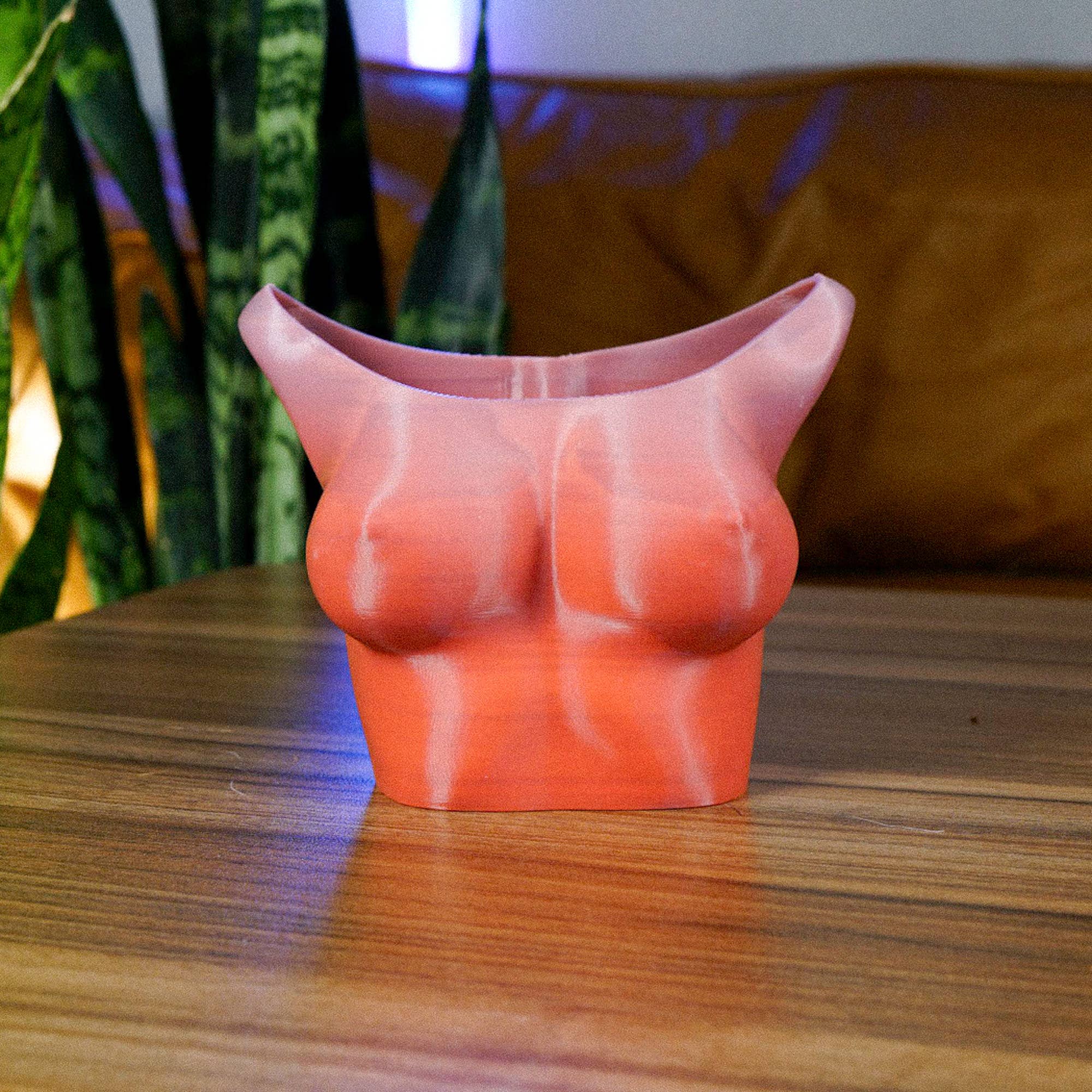 Female Torso Planter, Boob Planter, Boobs, Small Planter