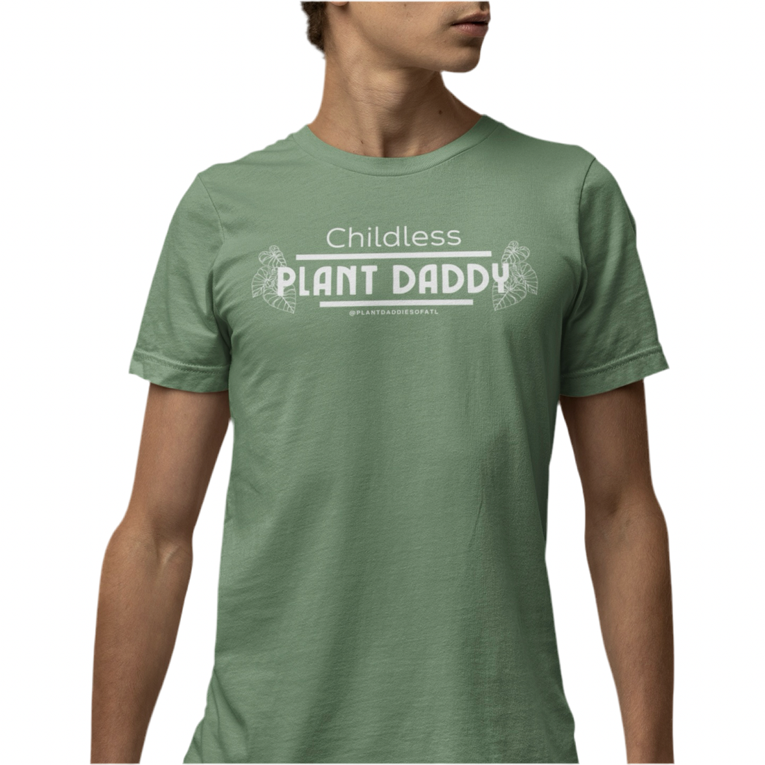 Childless Plant Daddy Shirt Moss - LIMITED