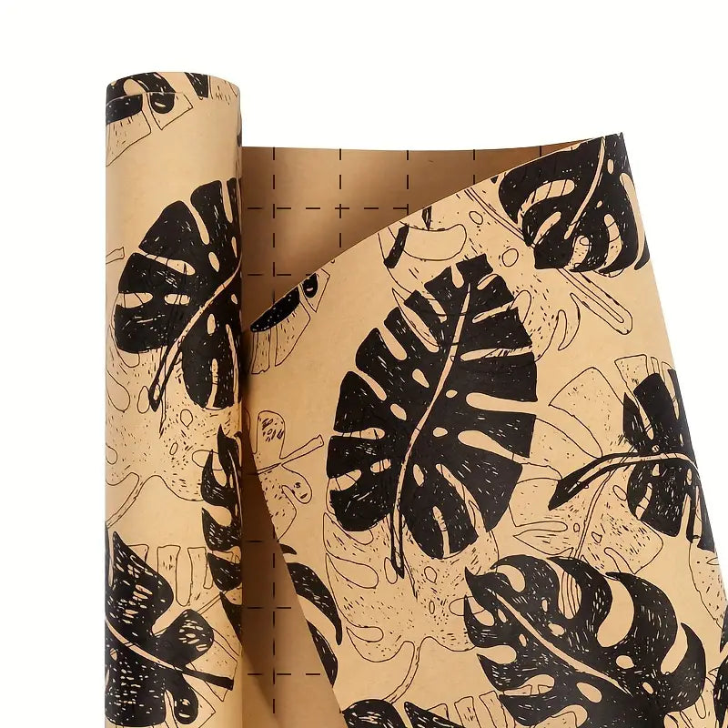 Premium Botanical Gift Wrapping Paper