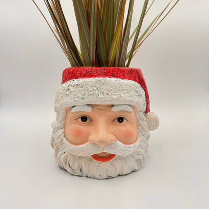 Santa Head Pot