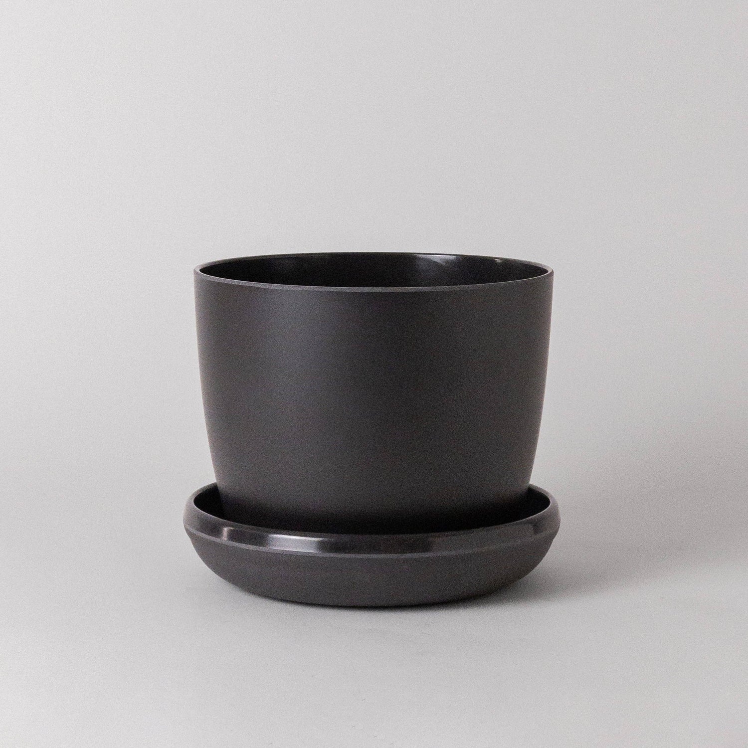 Bamboo Fibre Planter Pot Black