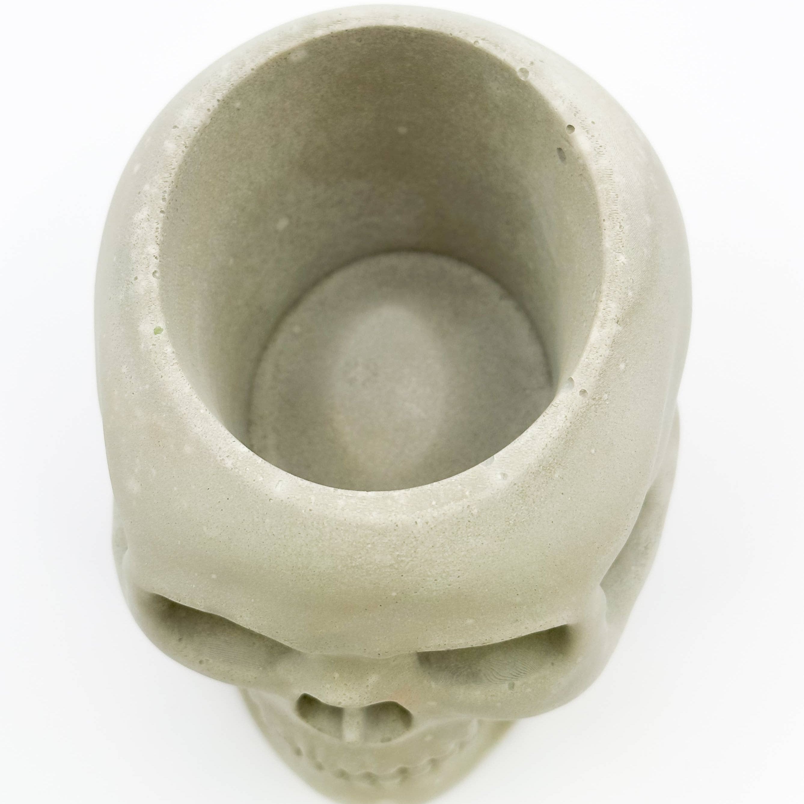 Skull Concrete Planter