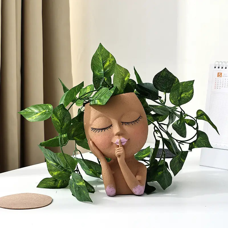 Face Planter Pots