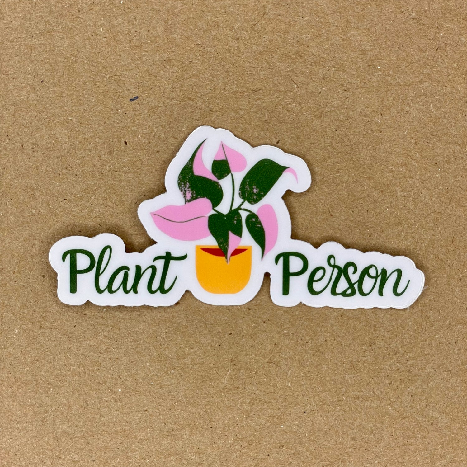 Plant Person Sticker