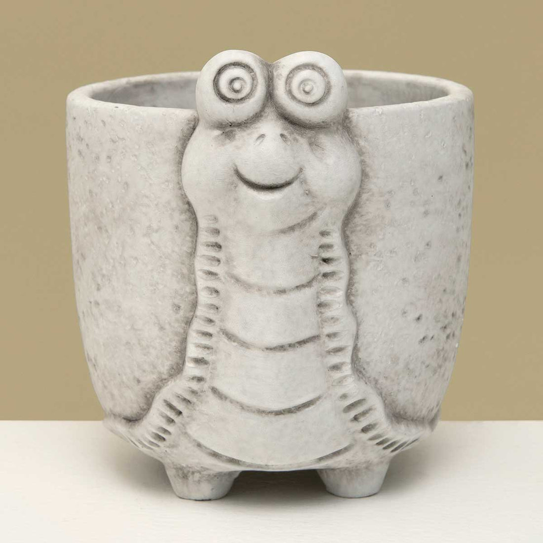 Grey Snail Planter