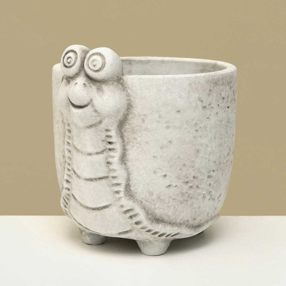 Grey Snail Planter