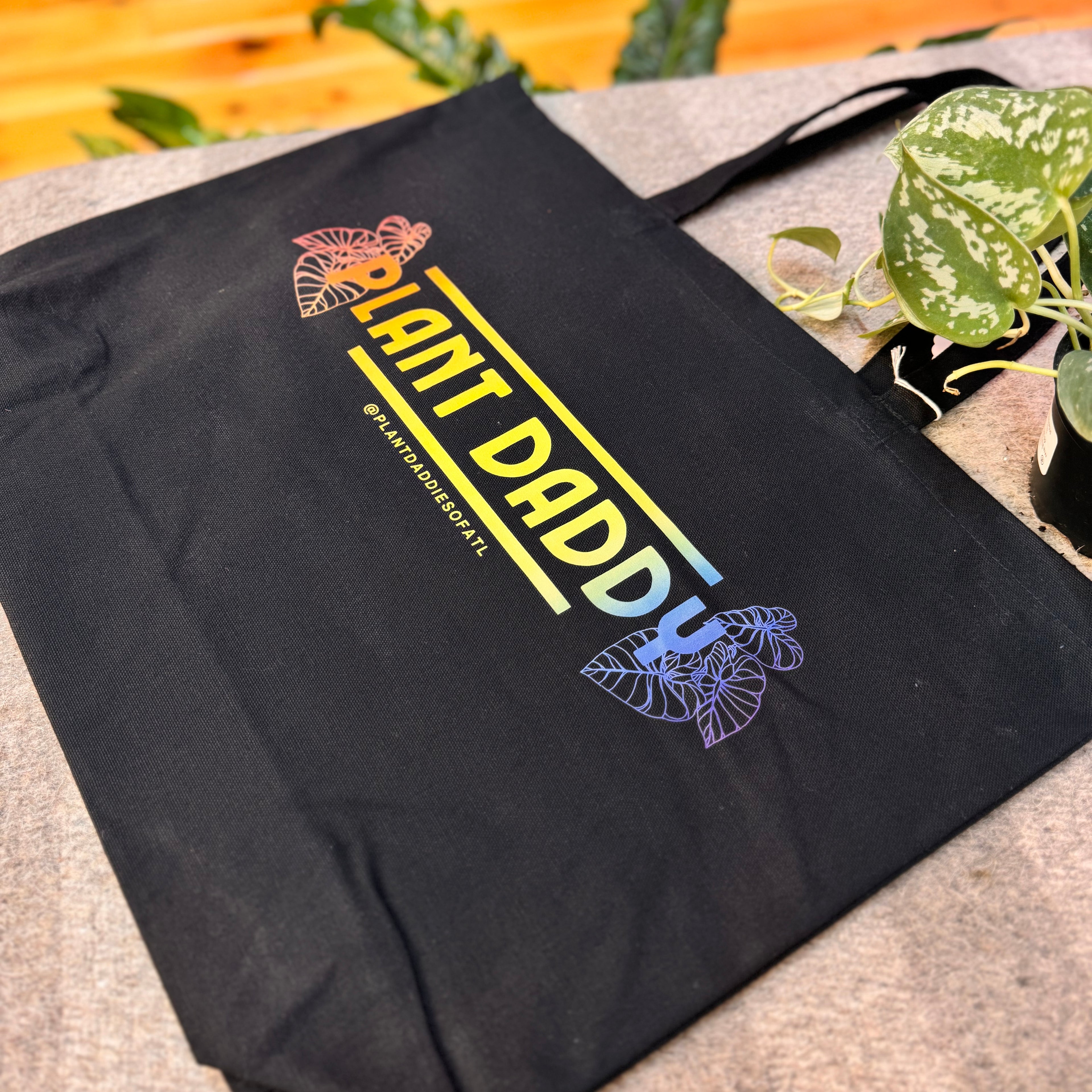 Plant Daddy Rainbow Tote