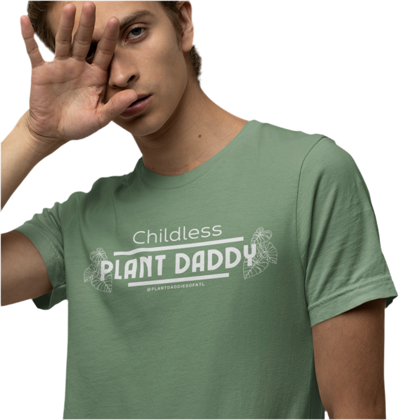 Childless Plant Daddy Shirt Moss - LIMITED