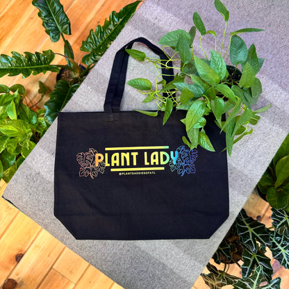 Plant Lady Rainbow Tote