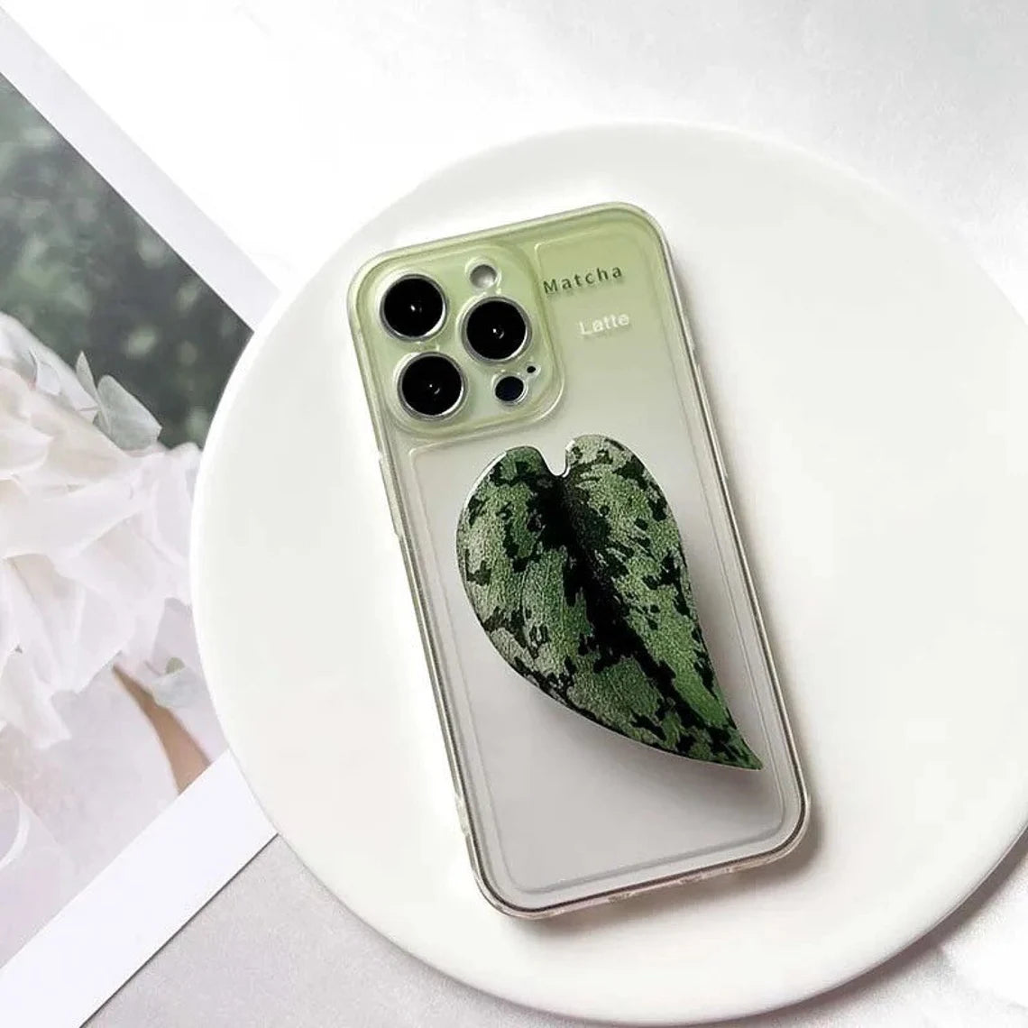 Plant-Themed Phone Grips