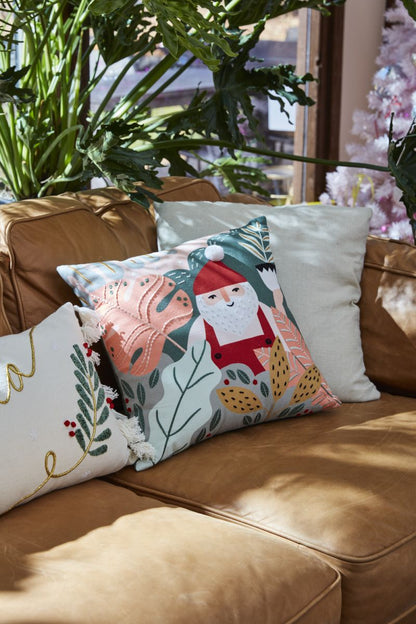 Proud Plant Santa Pillow