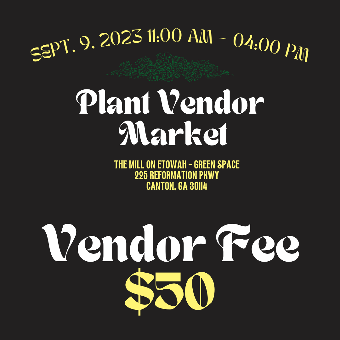 Plant Vendor Market Vendor Fee