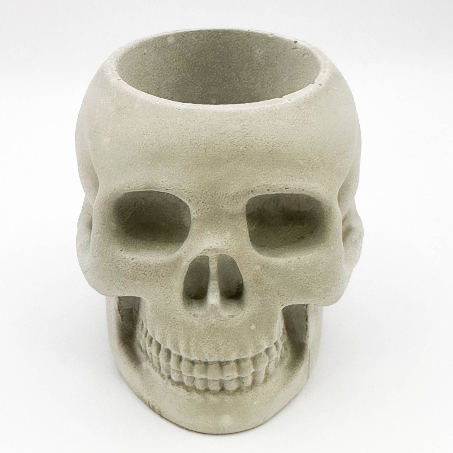 Skull Concrete Planter