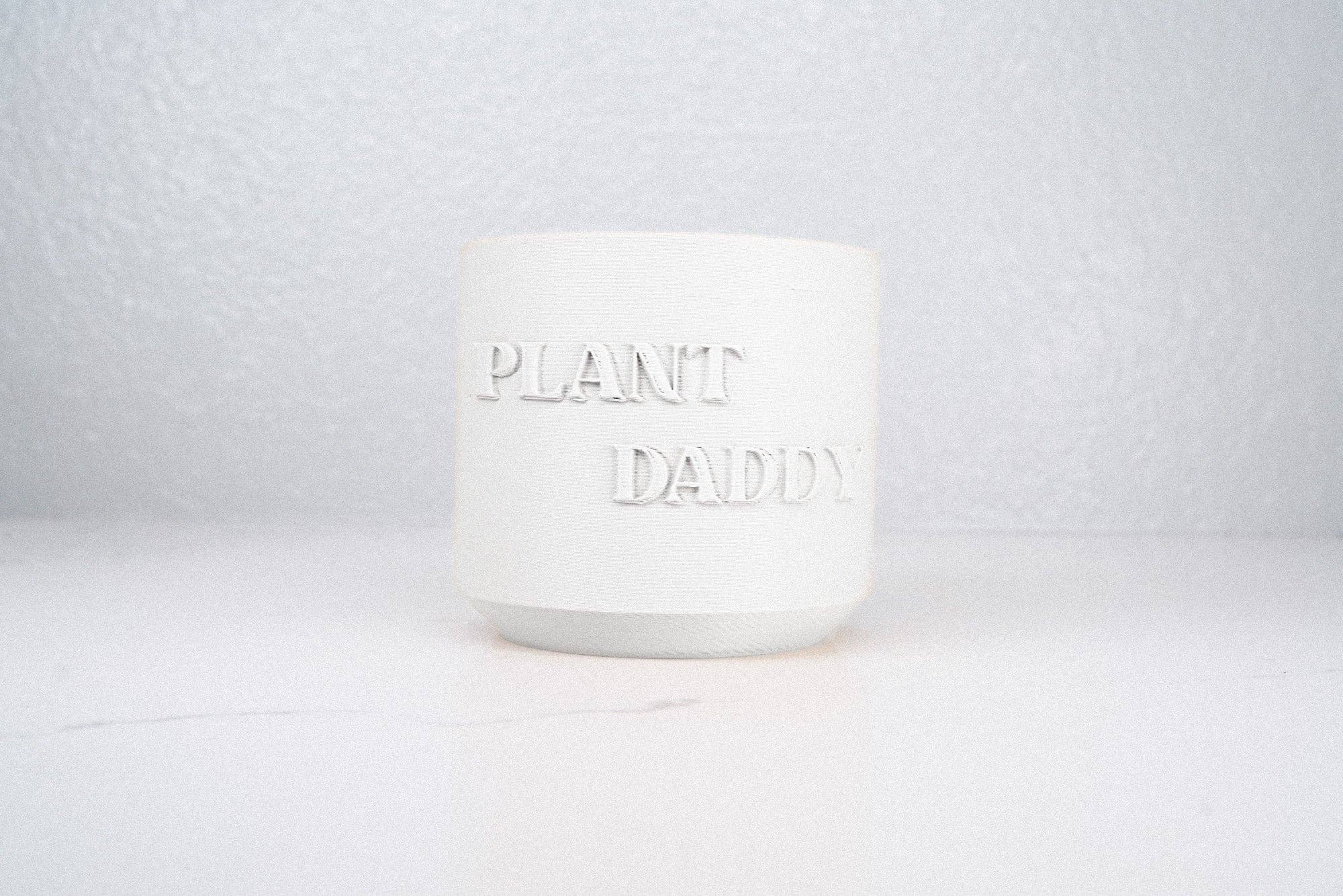 Plant Daddy 3D Printed Planter