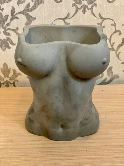 Titty Concrete Planter