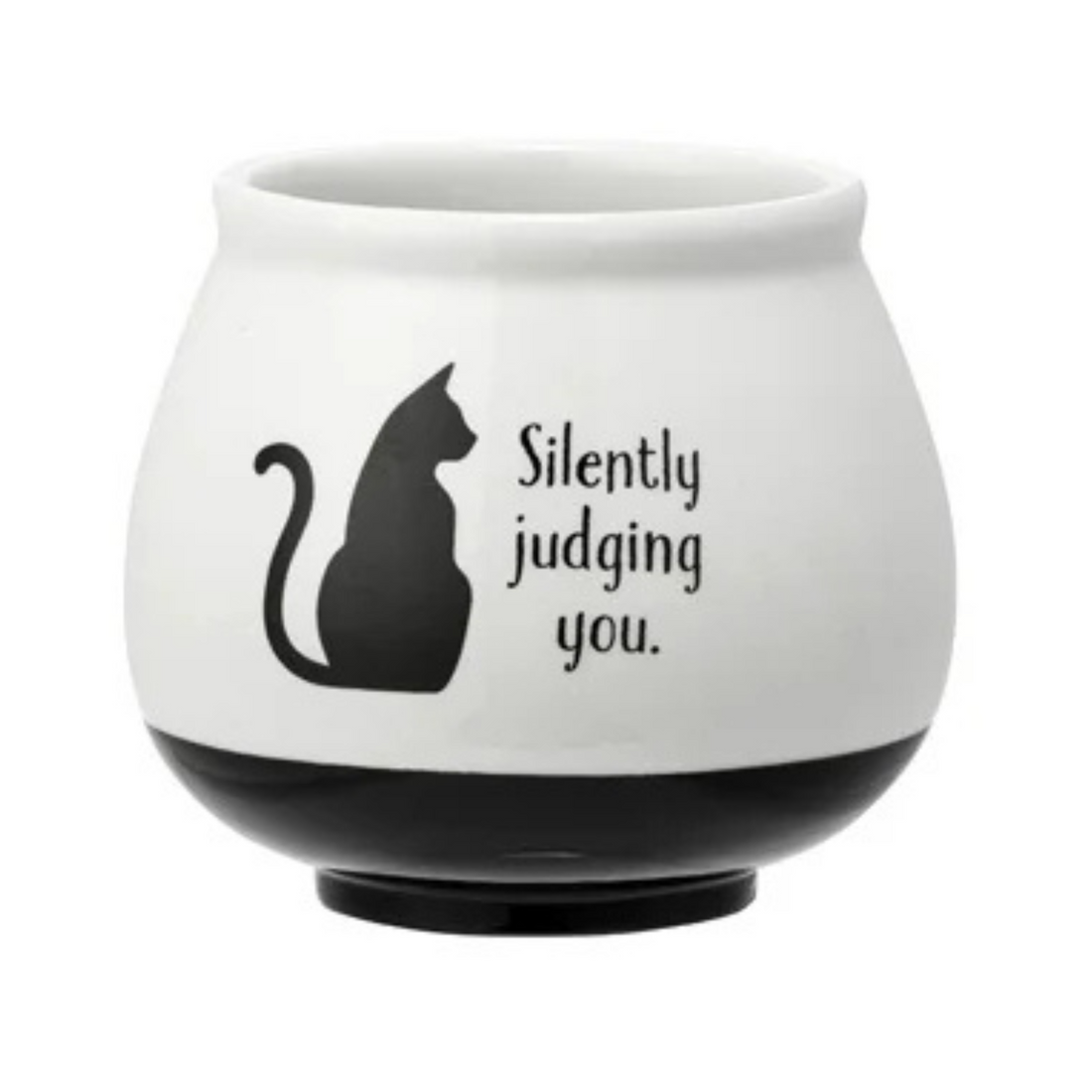 Witty Animal Black &amp; White Planter