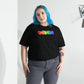 Monstera Leaf Rainbow Pride T-Shirt