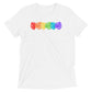 Monstera Leaf Rainbow Pride T-Shirt
