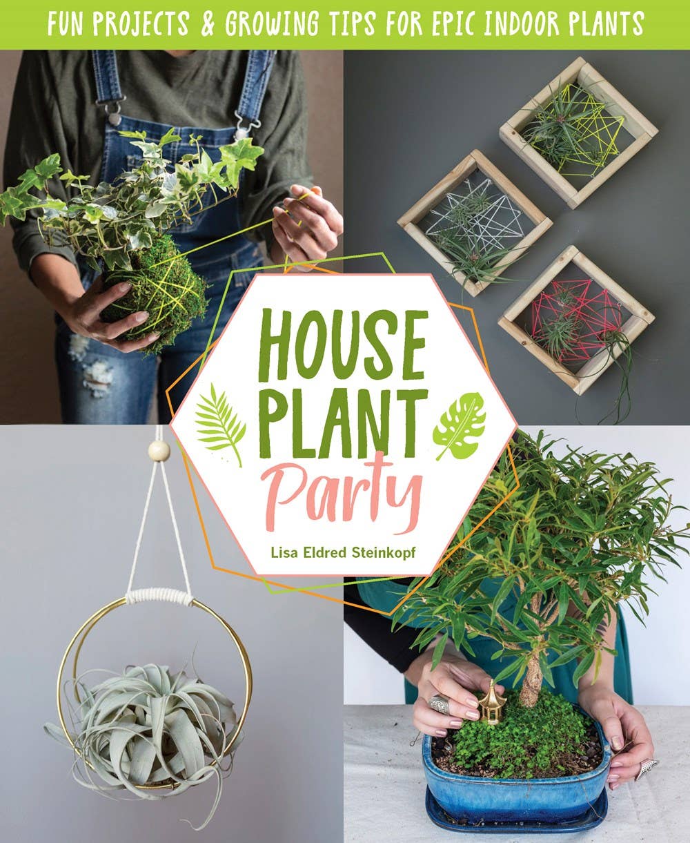 houseplant party fun projects and growing tips book