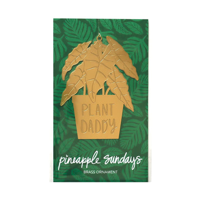 Plant Daddy Brass Ornament