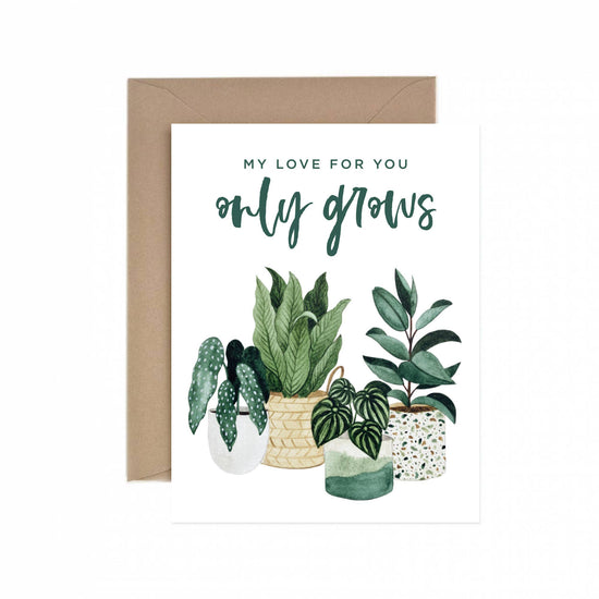 Love Grows Greeting Card