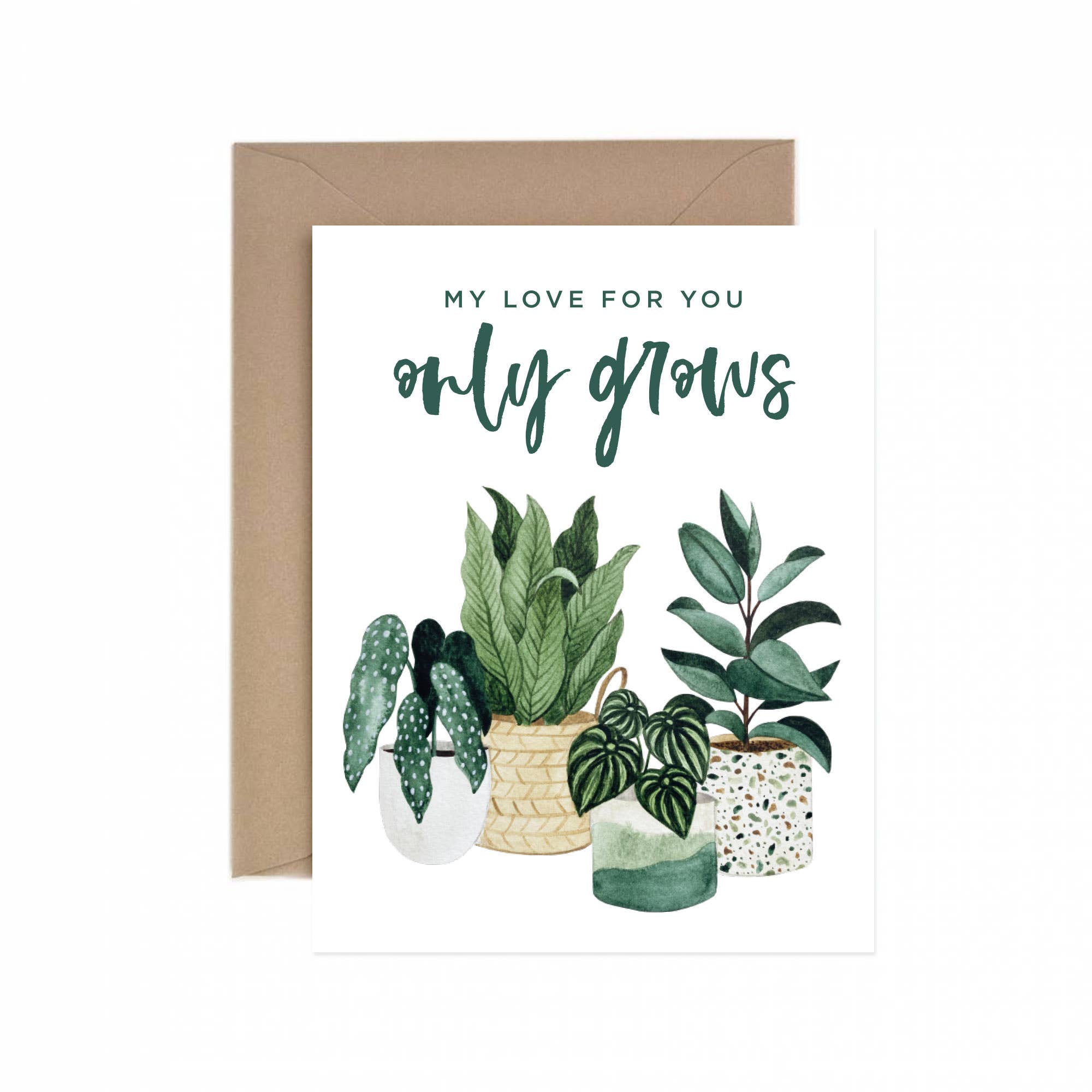 Love Grows Greeting Card