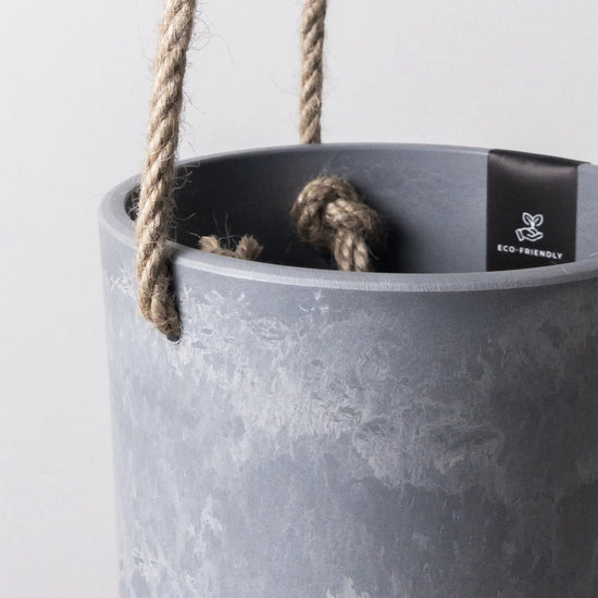 4" Signature Stone Hanging Planter Pot