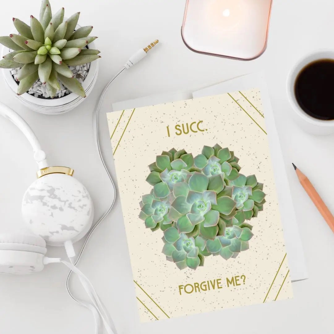 I Succ Greeting Card