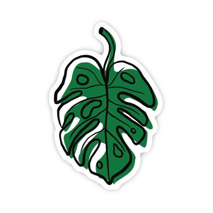 Plant Daddies of Atlanta Monstera Leaf Sticker
