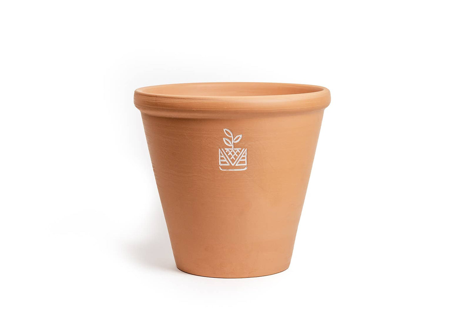 terra-cotta pot for live plants
