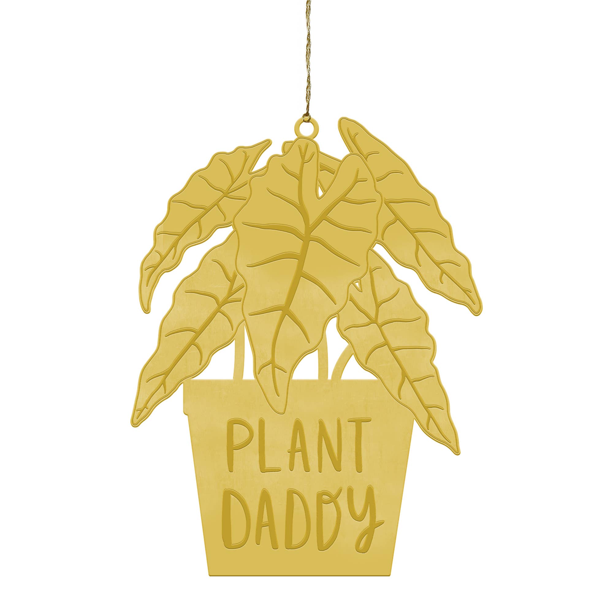 Plant Daddy Brass Ornament