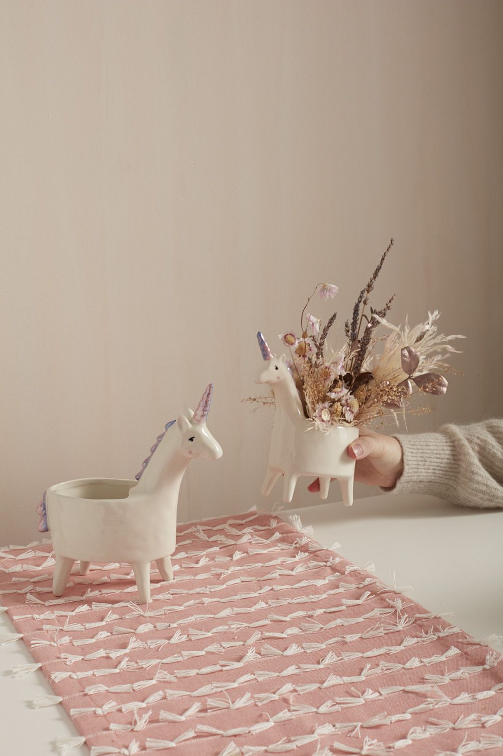 Lolly Unicorn Planter