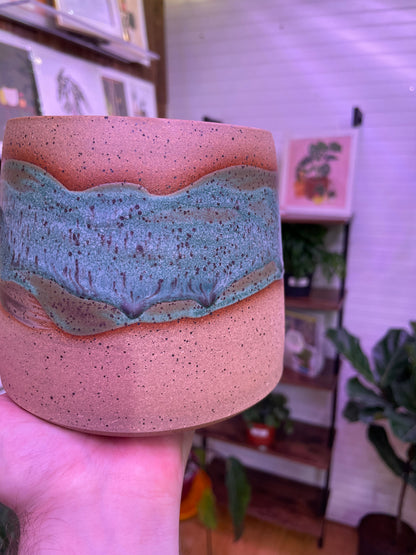 Wrapped Patina Planter